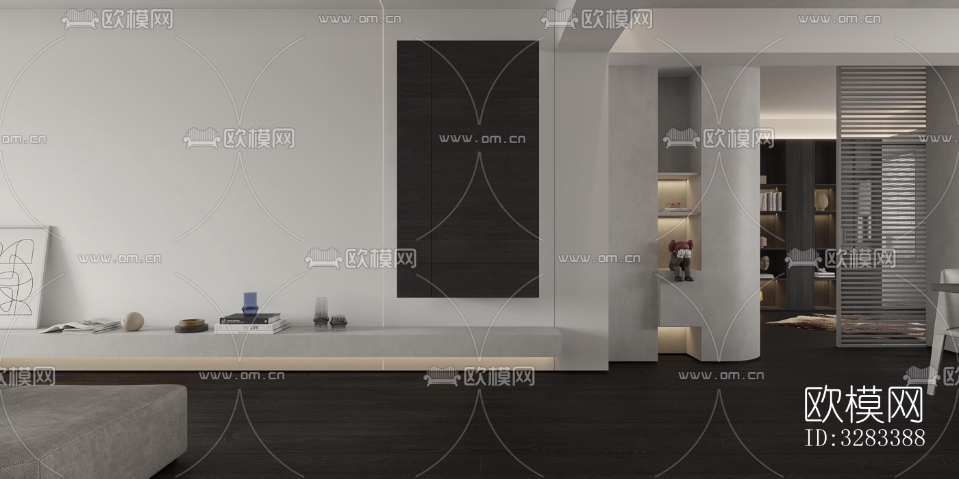 现代别墅效果图下载（渲染图17）