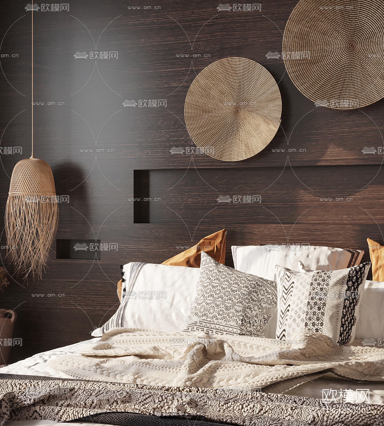 东南亚别墅效果图下载（渲染图1）