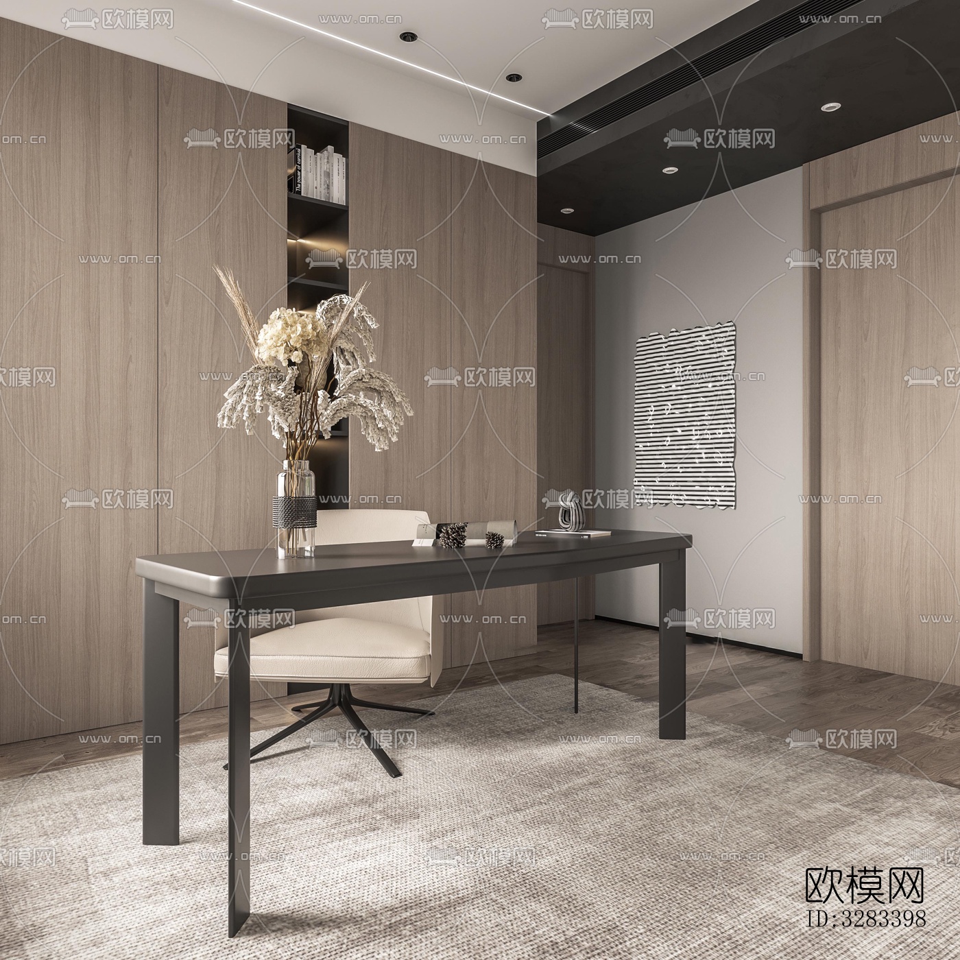 现代别墅效果图下载（渲染图9）