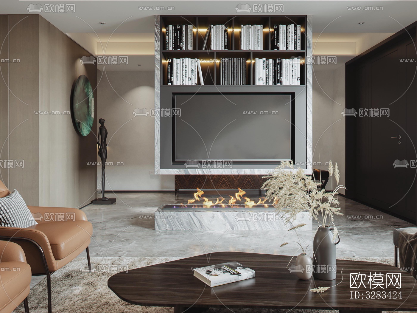 现代别墅效果图下载（渲染图13）