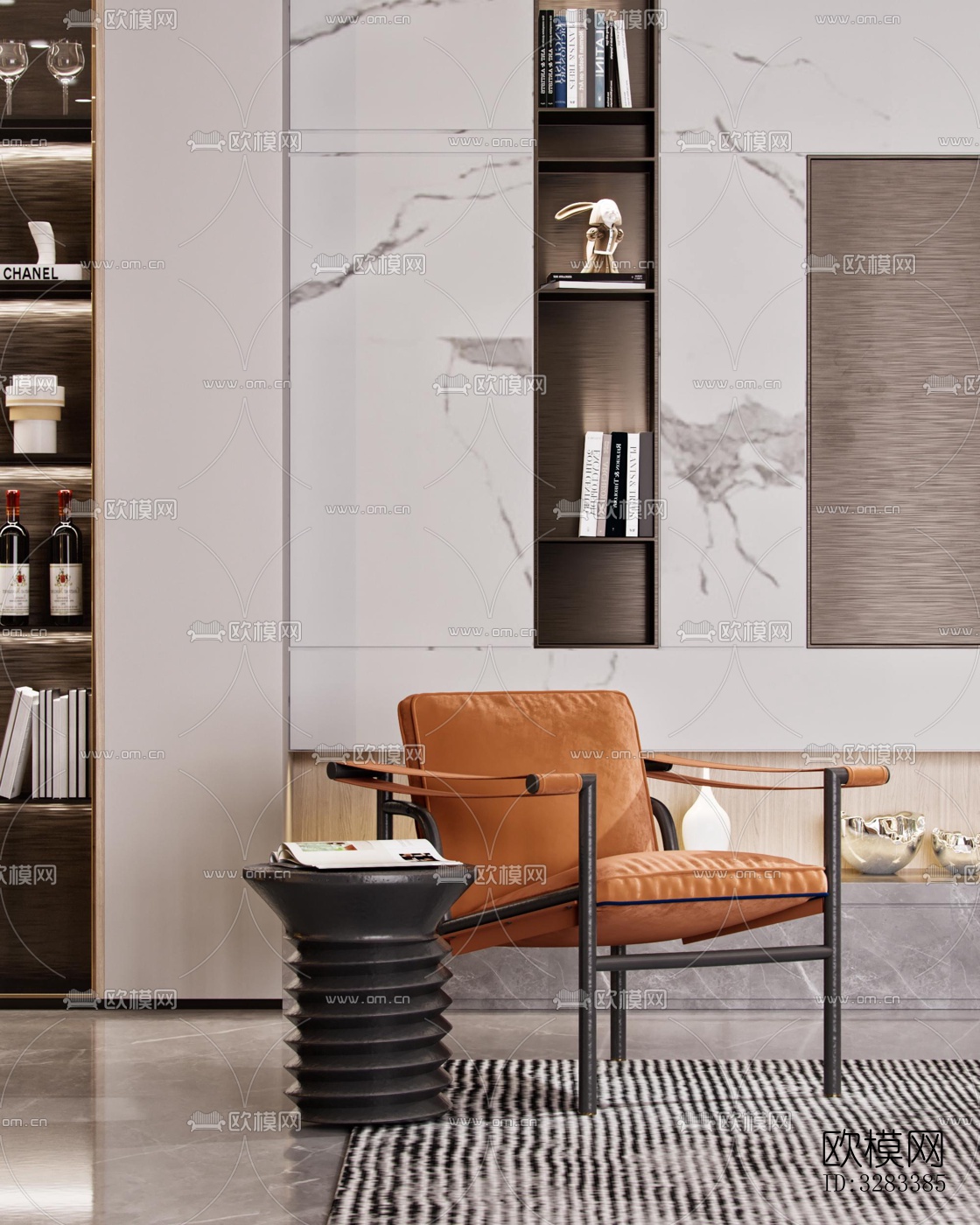 现代别墅效果图下载（渲染图3）