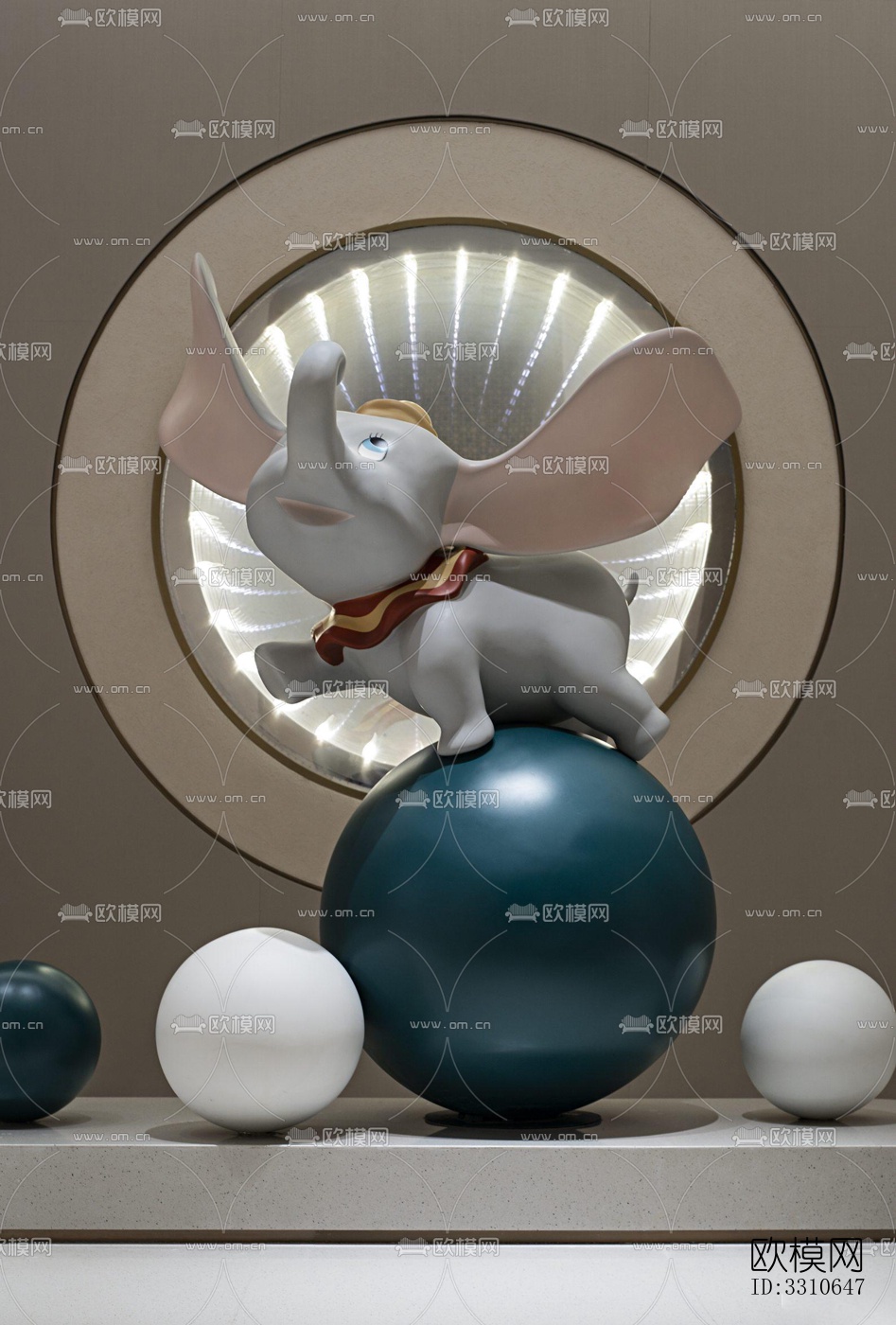 现代儿童游乐效果图下载（渲染图13）