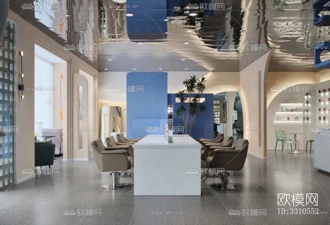 现代零售店铺效果图下载（渲染图2）