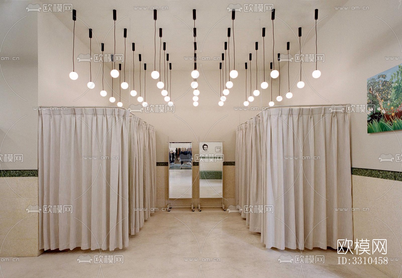 现代图书馆效果图下载（渲染图1）