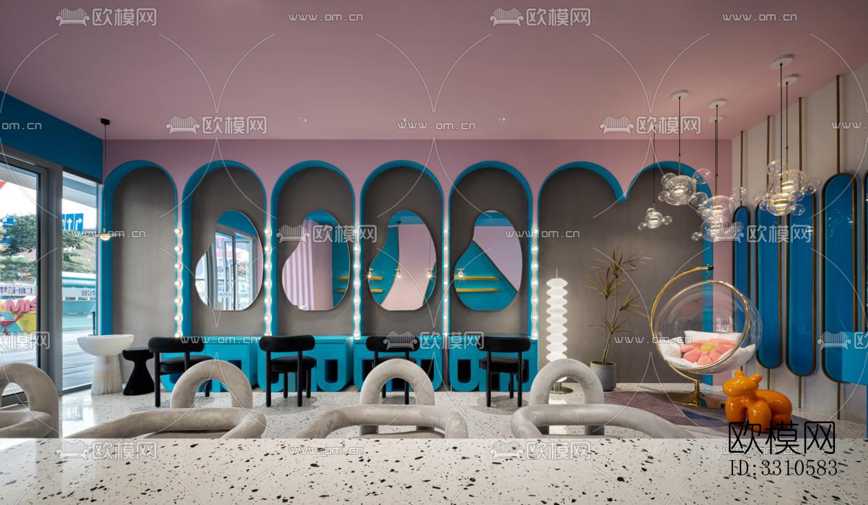 现代零售店铺效果图下载（渲染图2）