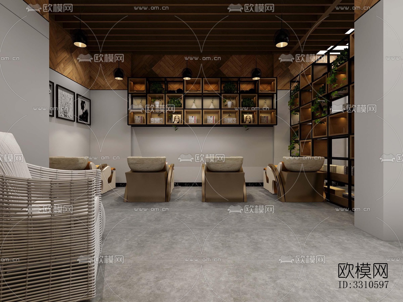 现代零售店铺效果图下载（渲染图4）