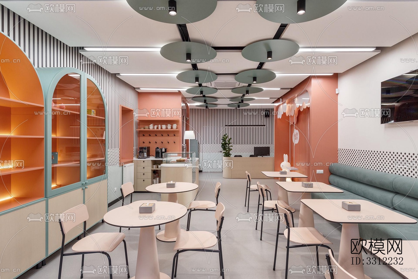 现代幼儿园效果图下载（渲染图5）