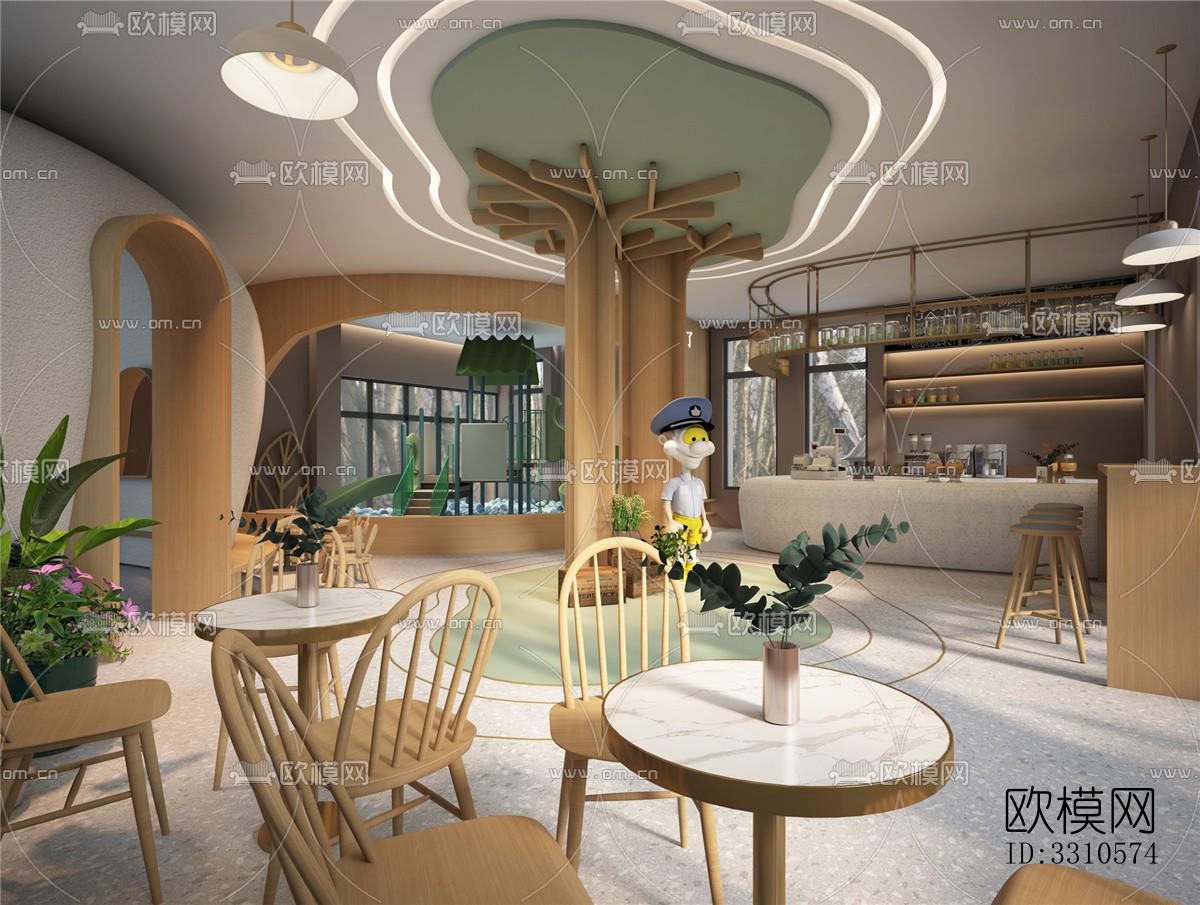 现代零售店铺效果图下载（渲染图3）