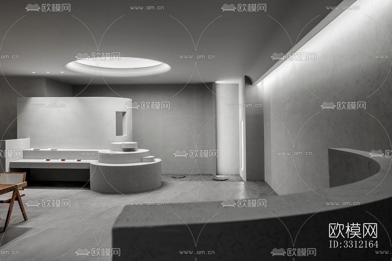 现代学校效果图下载（渲染图6）