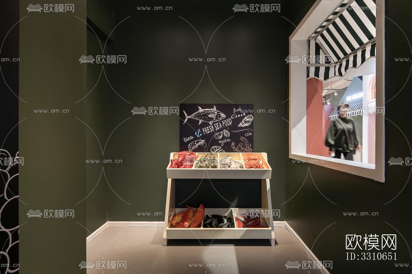 现代儿童游乐效果图下载（渲染图9）