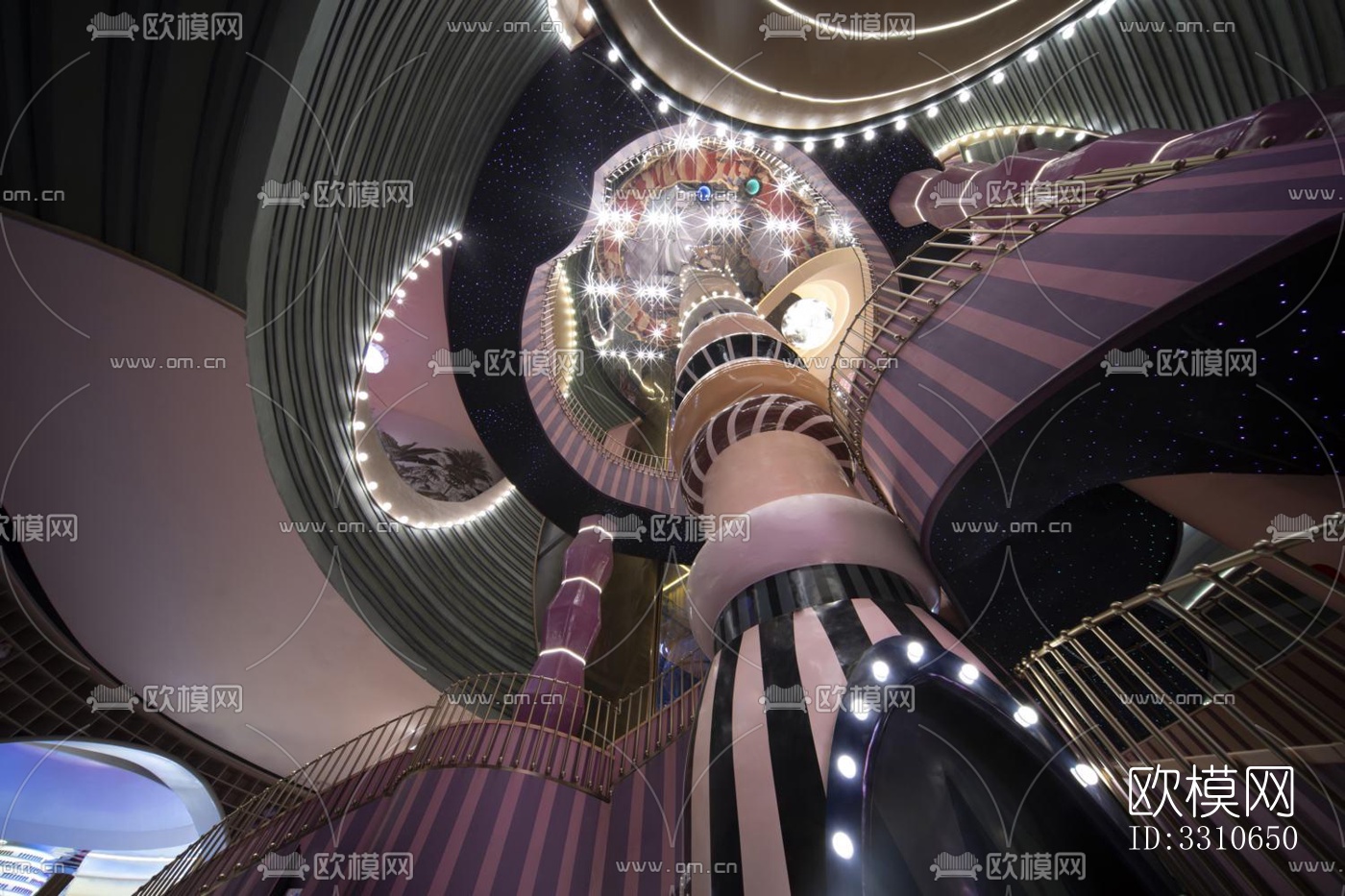 现代儿童游乐效果图下载（渲染图4）