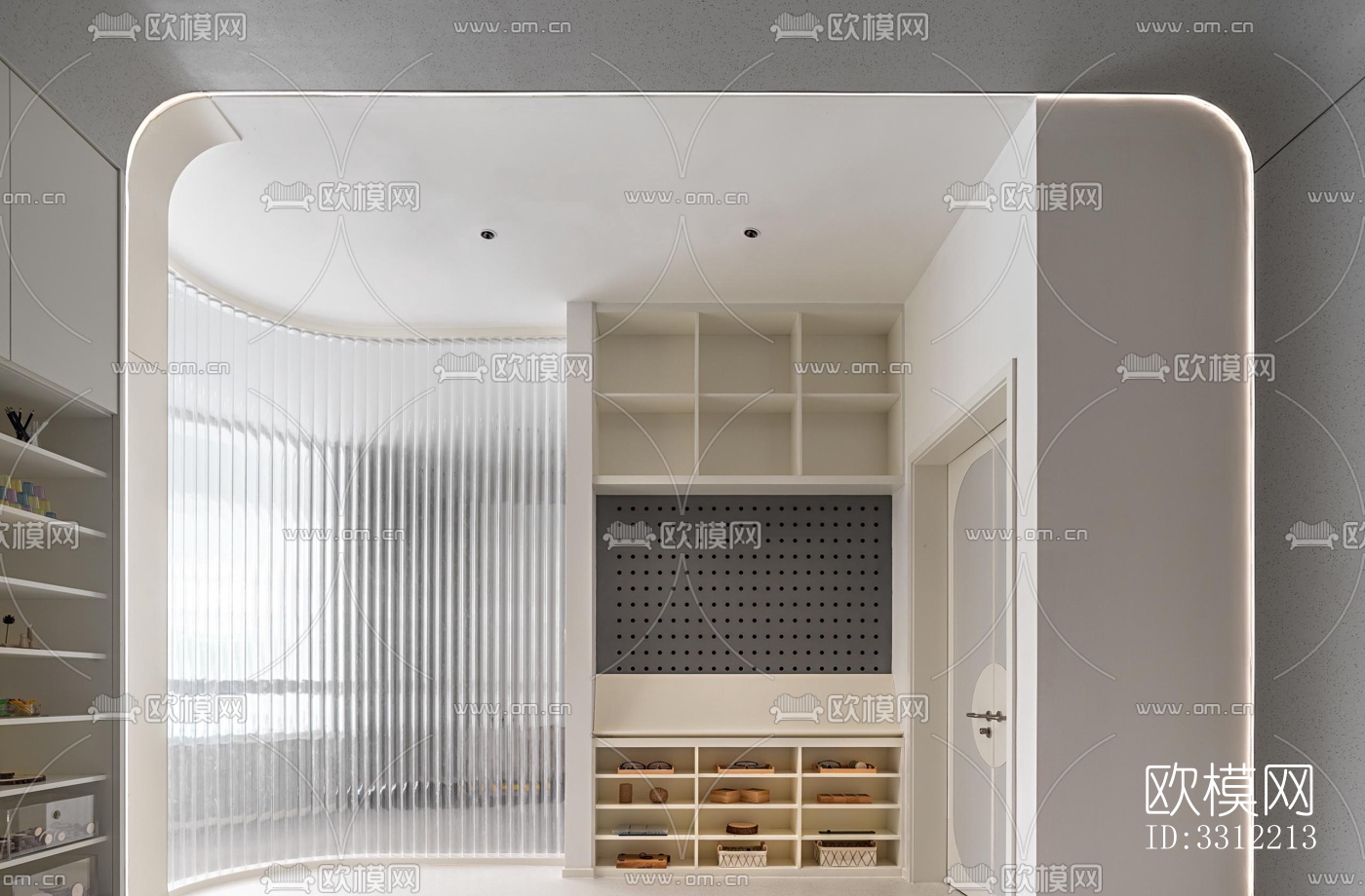 现代幼儿园效果图下载（渲染图11）