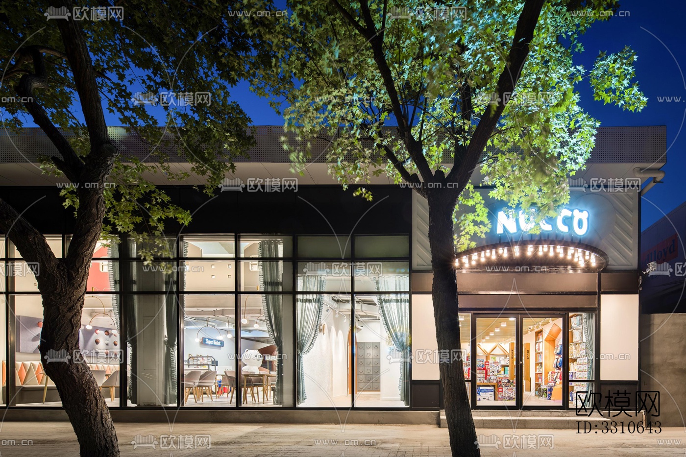 日式儿童游乐效果图下载（渲染图1）