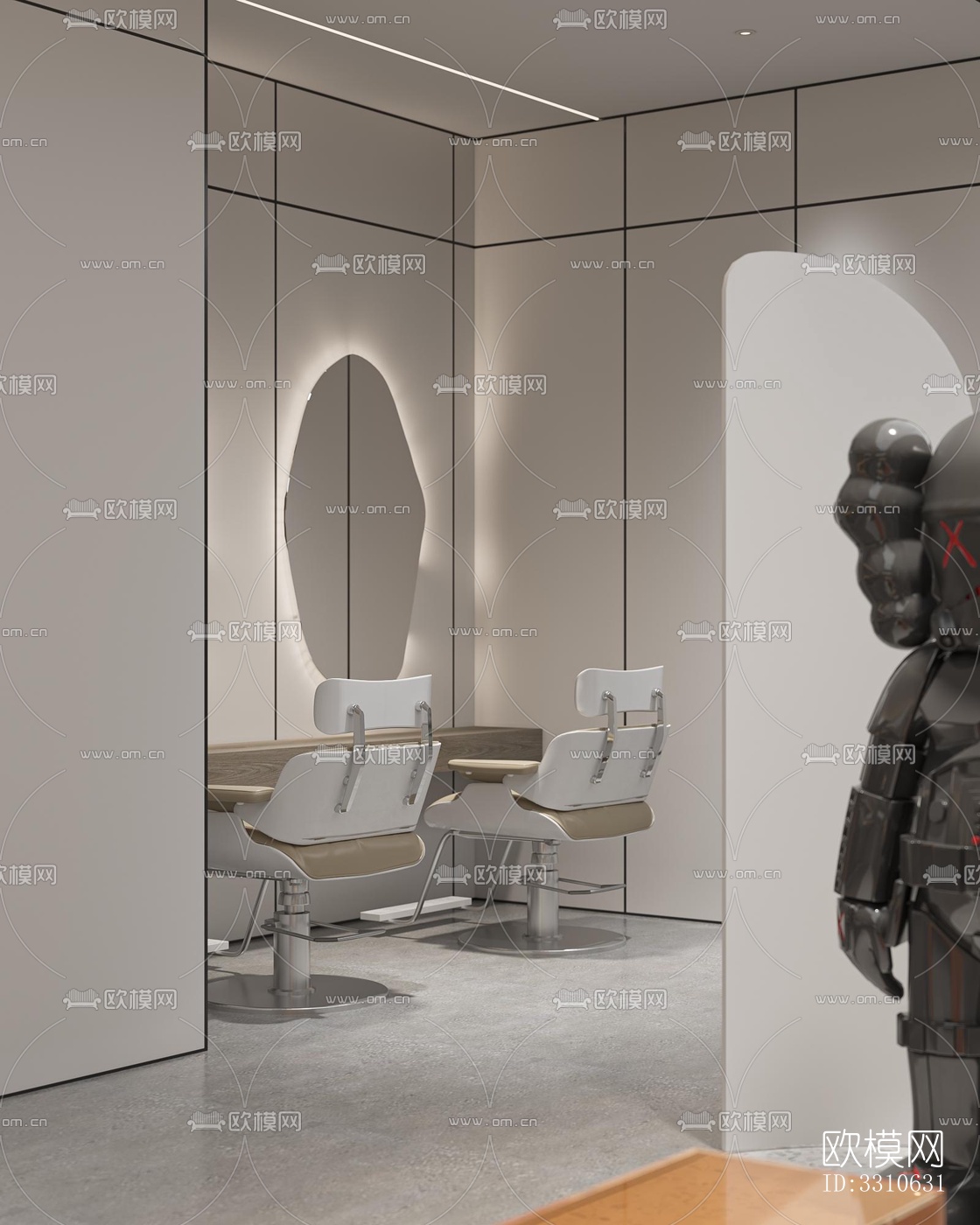 现代零售店铺效果图下载（渲染图1）