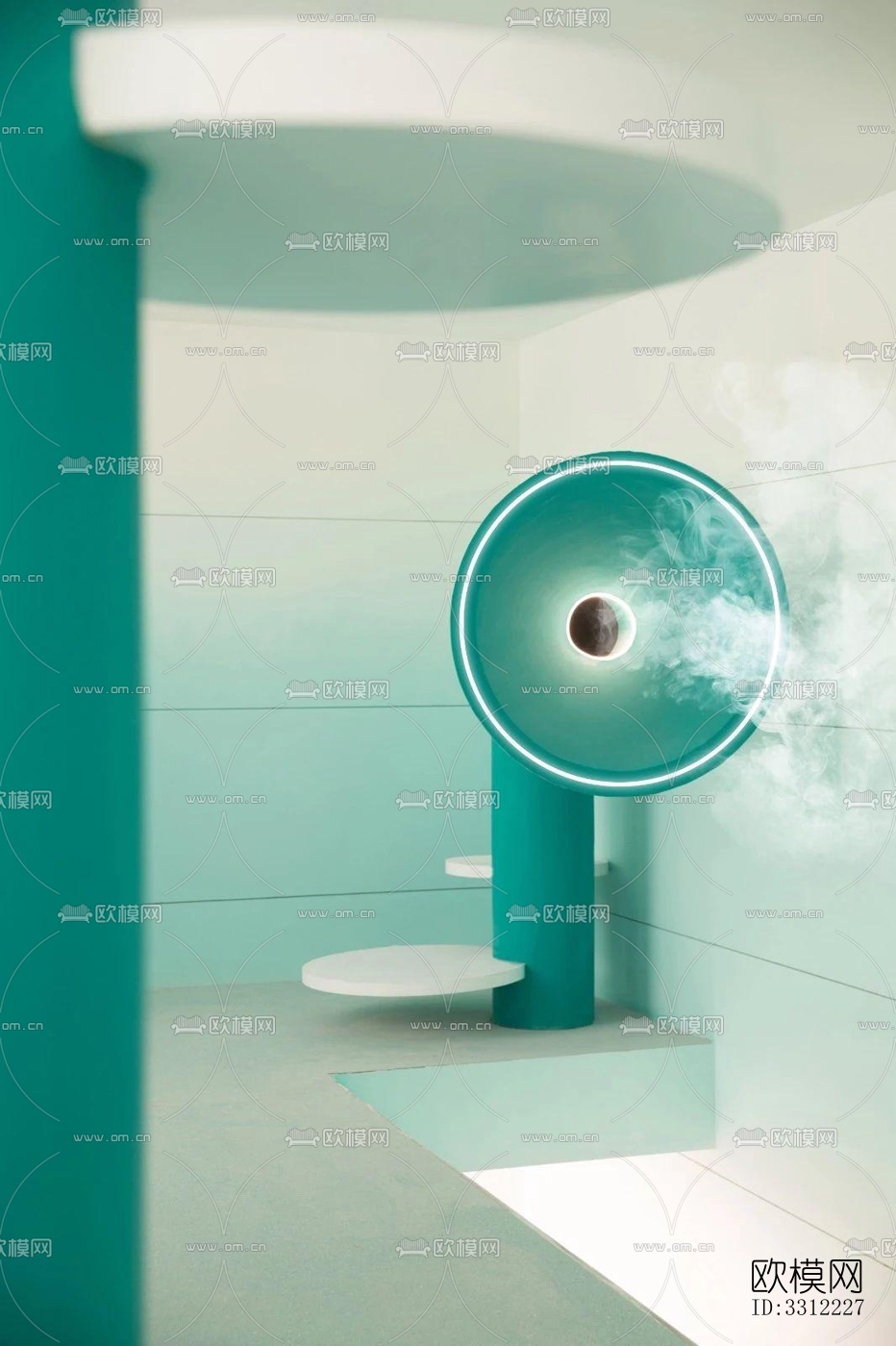 现代幼儿园效果图下载（渲染图10）