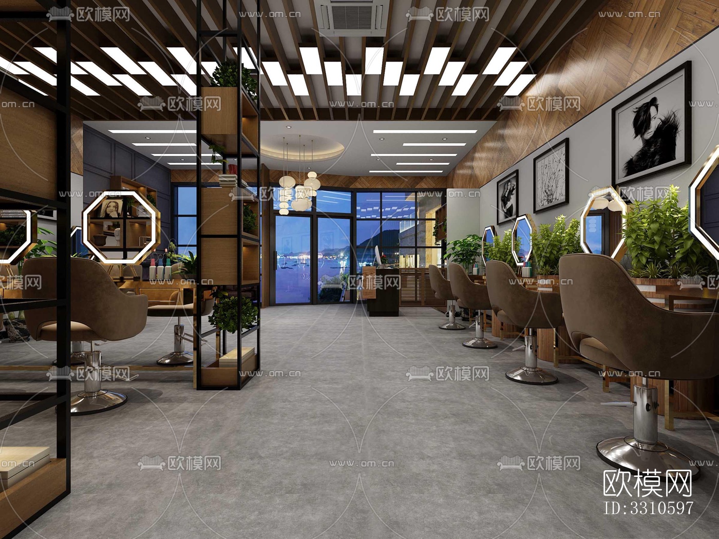 现代零售店铺效果图下载（渲染图3）