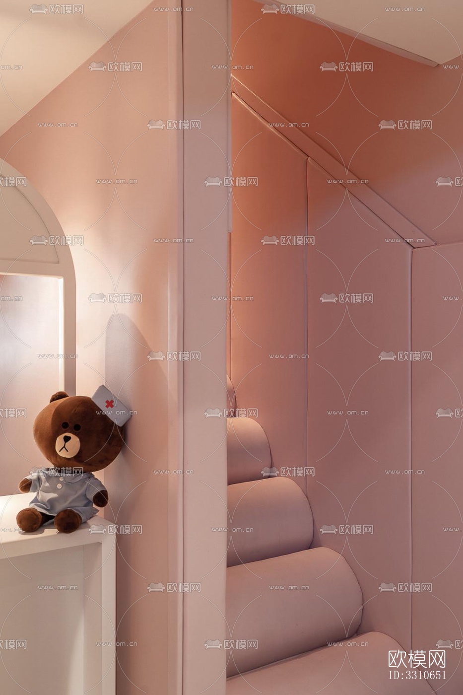 现代儿童游乐效果图下载（渲染图10）