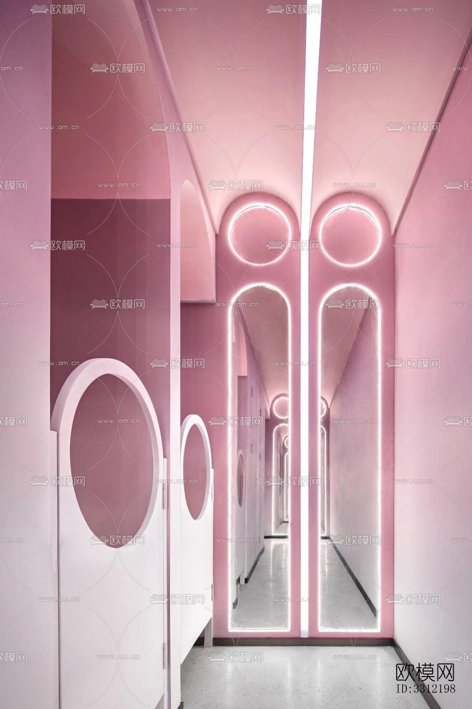 现代幼儿园效果图下载（渲染图16）