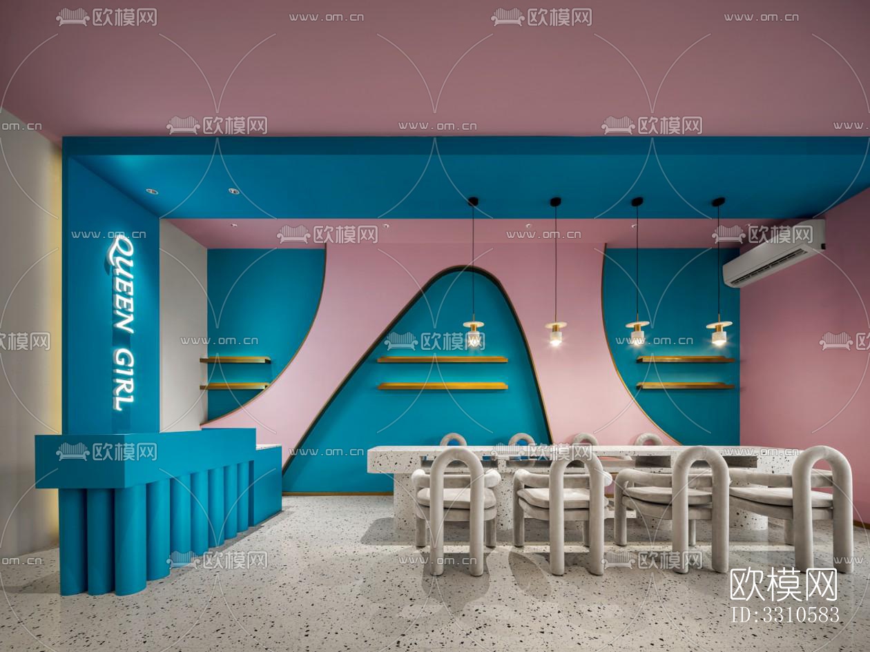 现代零售店铺效果图下载（渲染图4）