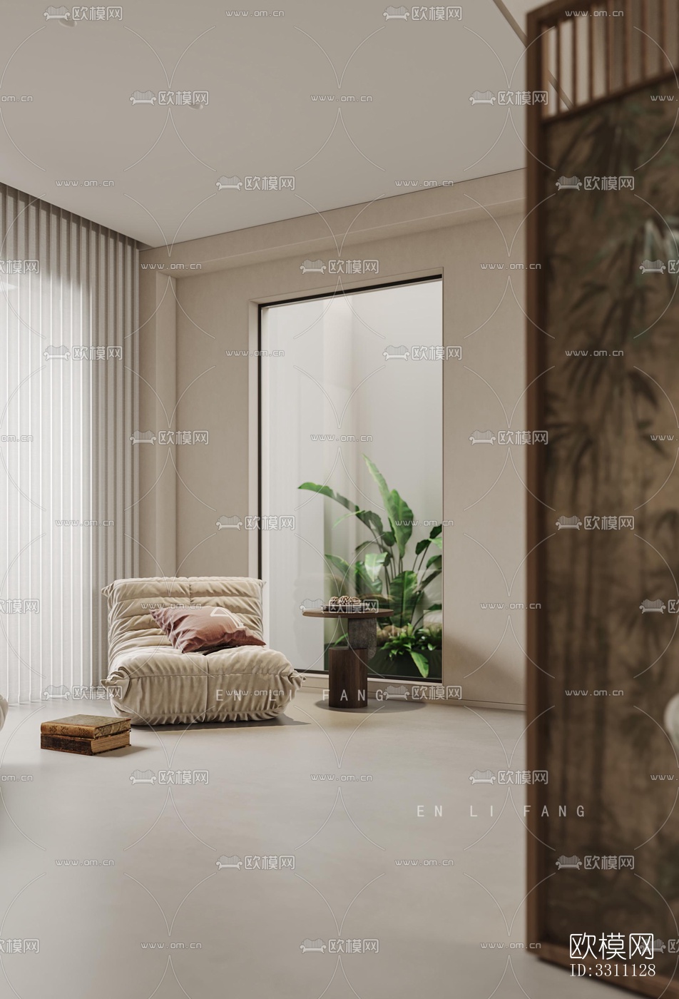 现代客餐厅效果图下载（渲染图13）