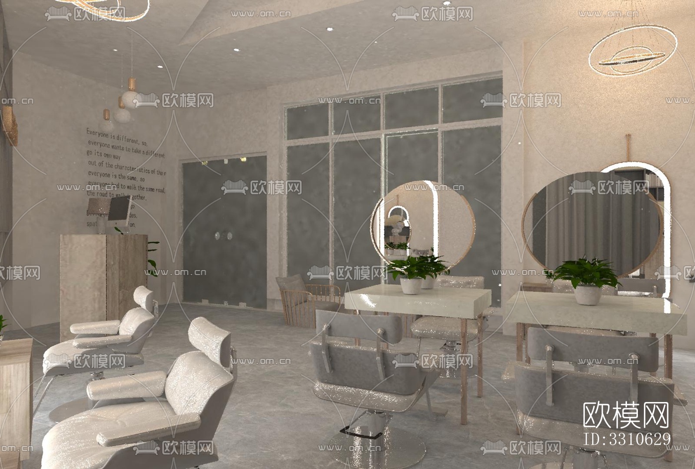 现代零售店铺效果图下载（渲染图1）