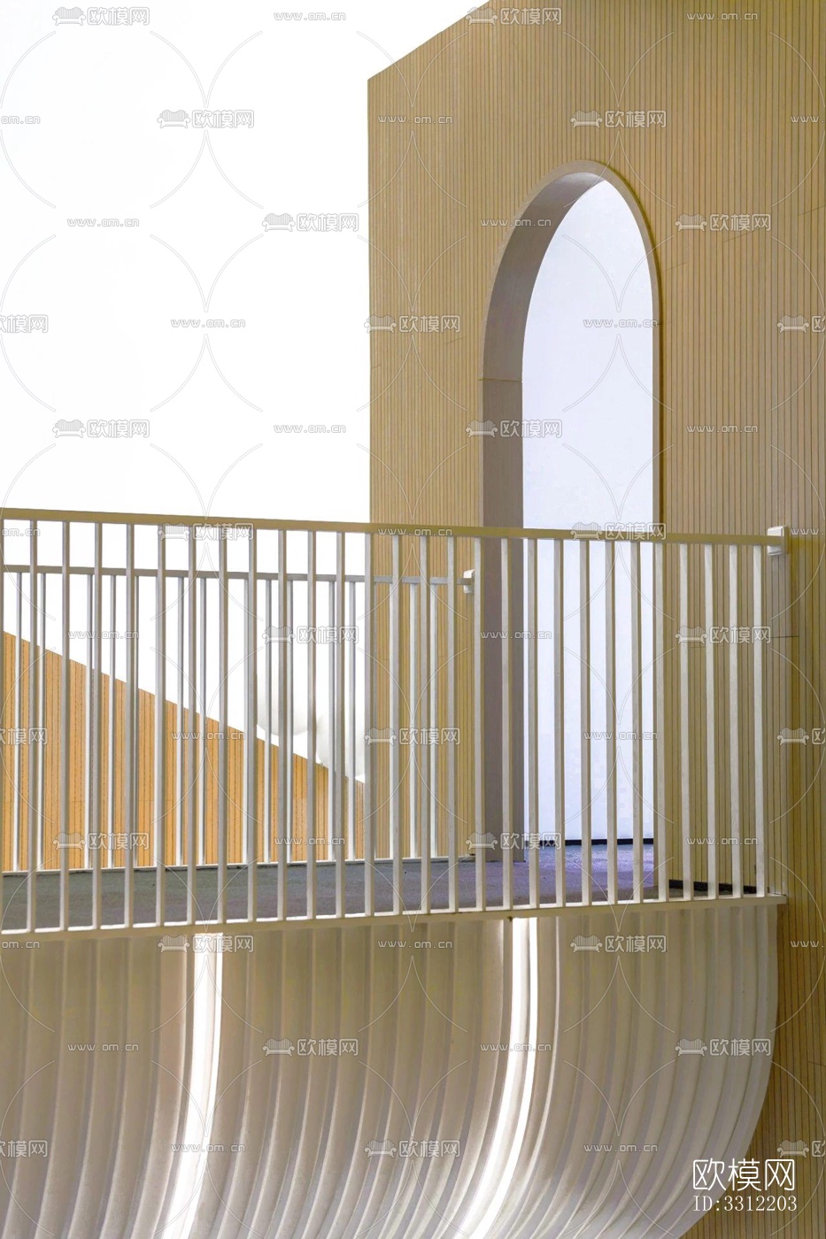 现代幼儿园效果图下载（渲染图12）