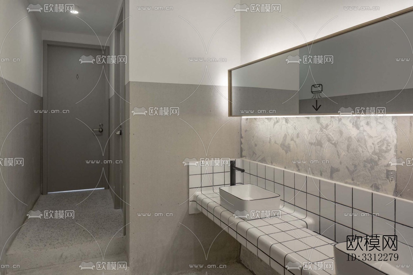 现代咖啡奶茶效果图下载（渲染图7）