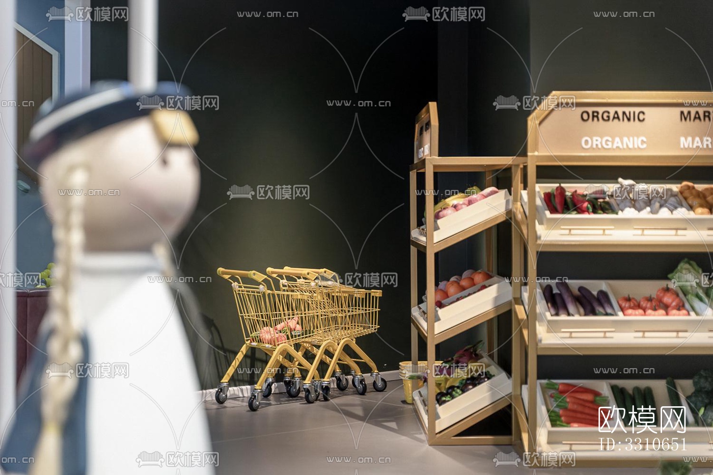 现代儿童游乐效果图下载（渲染图8）