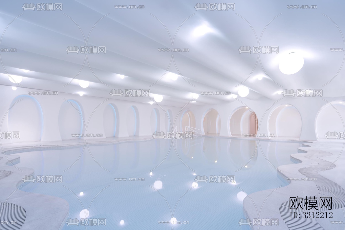 现代幼儿园效果图下载（渲染图8）