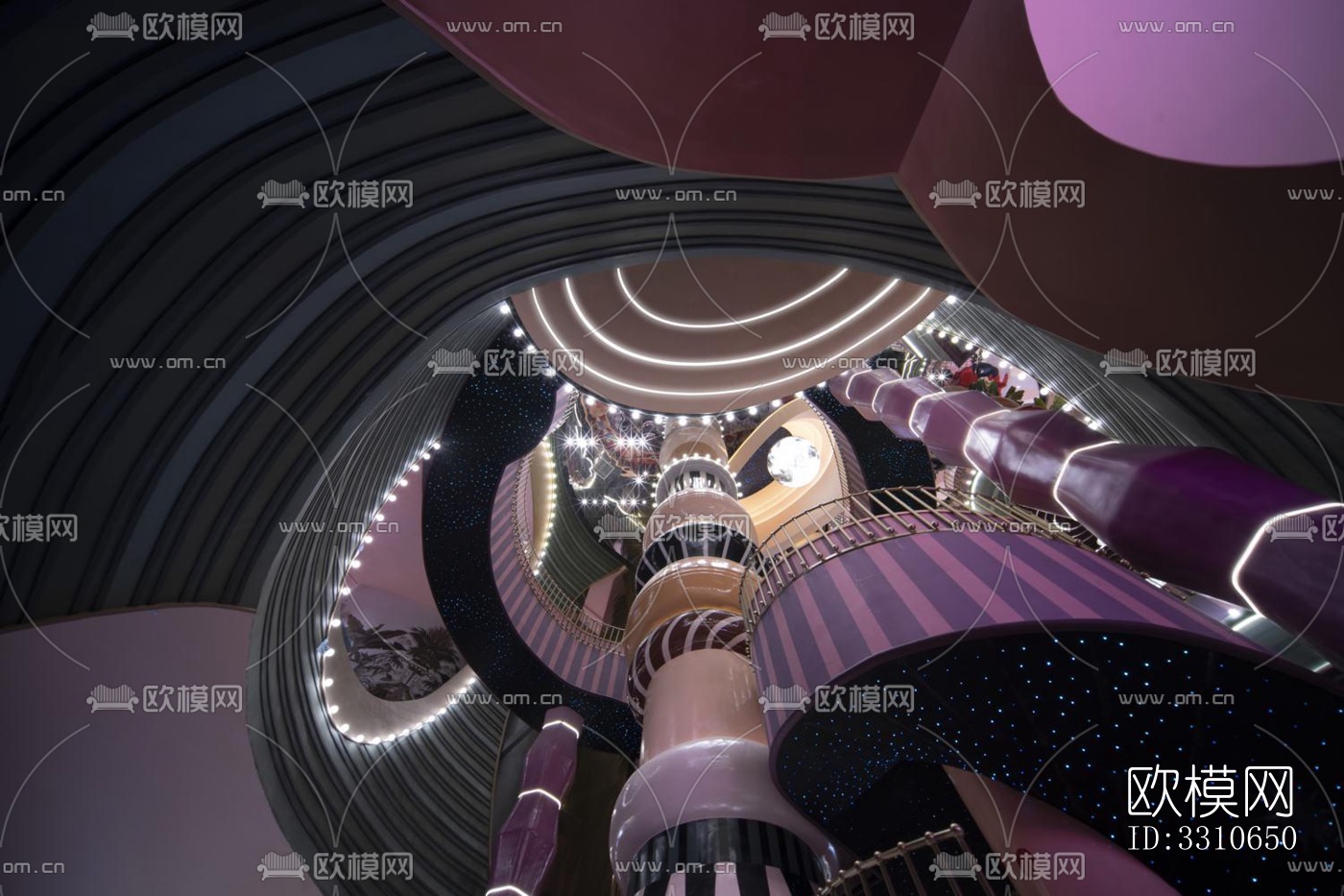 现代儿童游乐效果图下载（渲染图16）