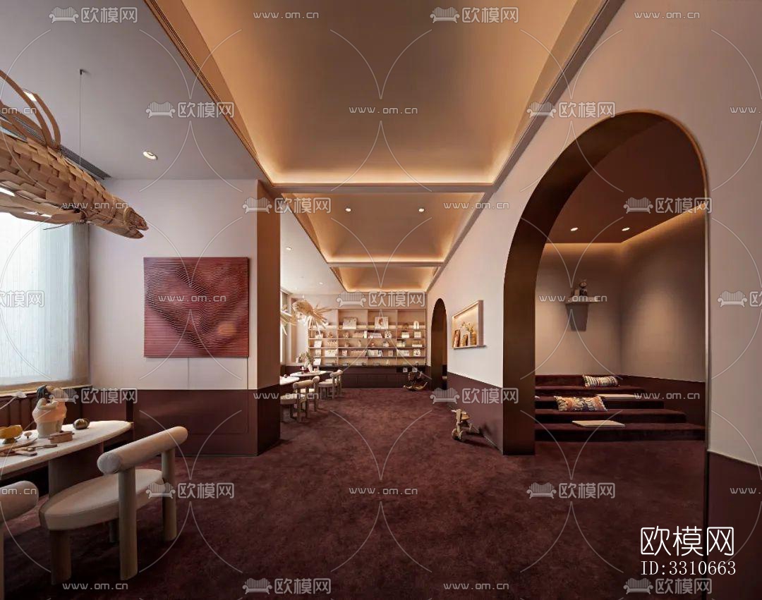 现代儿童游乐效果图下载（渲染图10）