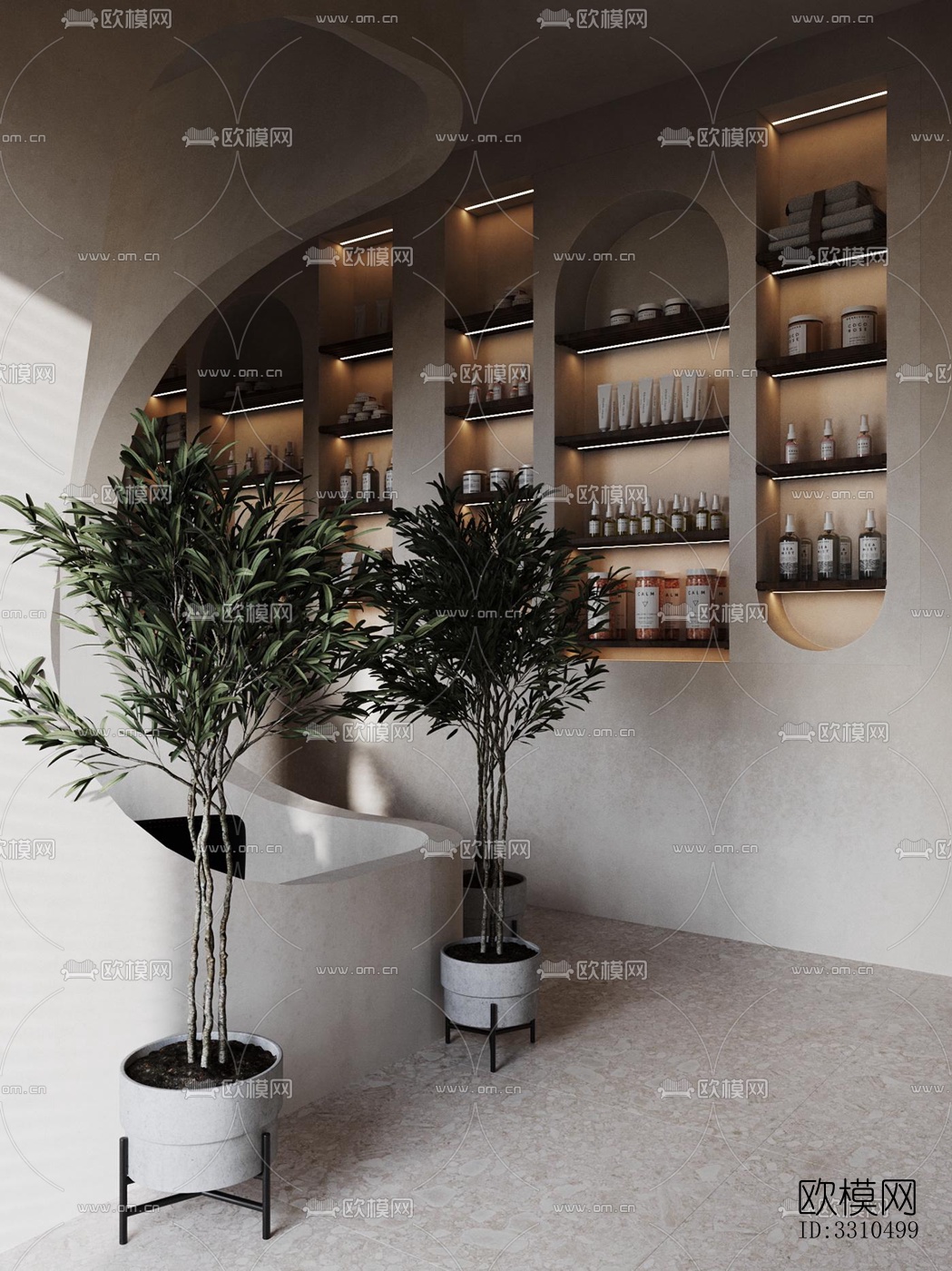 侘寂零售店铺效果图下载（渲染图10）