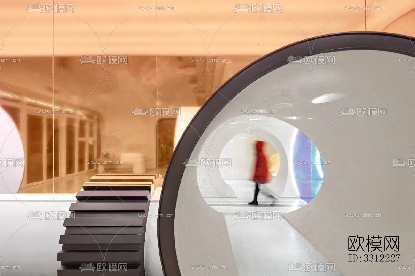 现代幼儿园效果图下载（渲染图5）