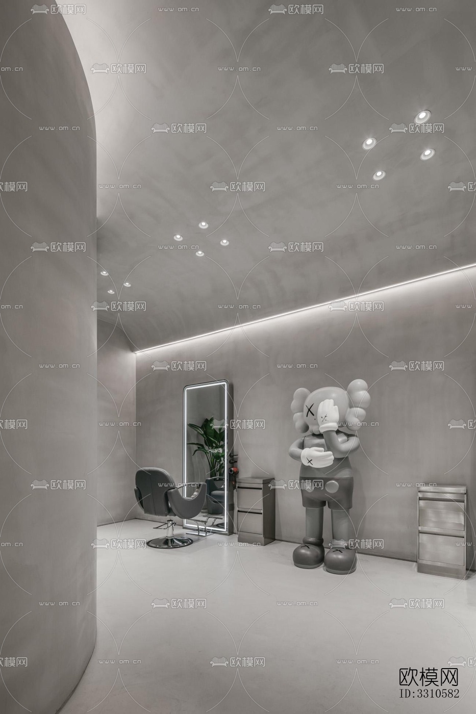 现代零售店铺效果图下载（渲染图3）