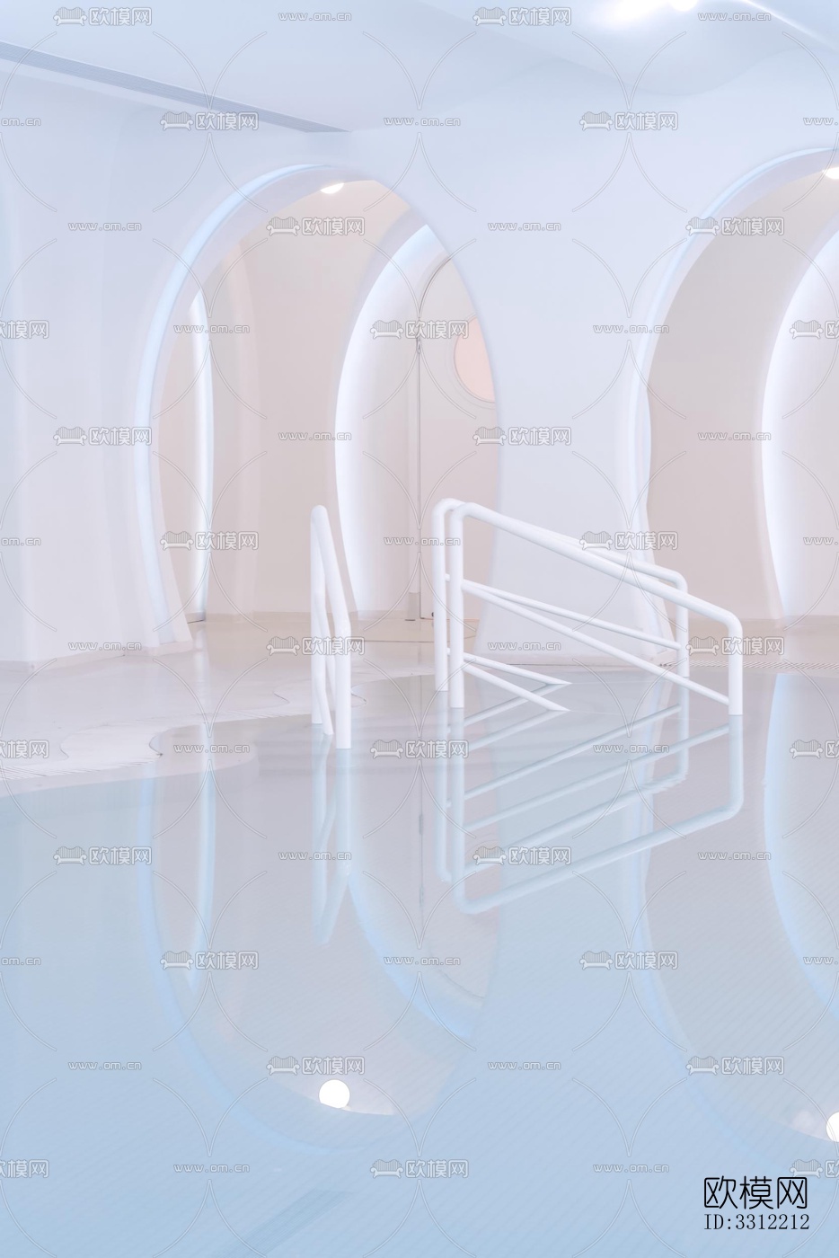 现代幼儿园效果图下载（渲染图10）