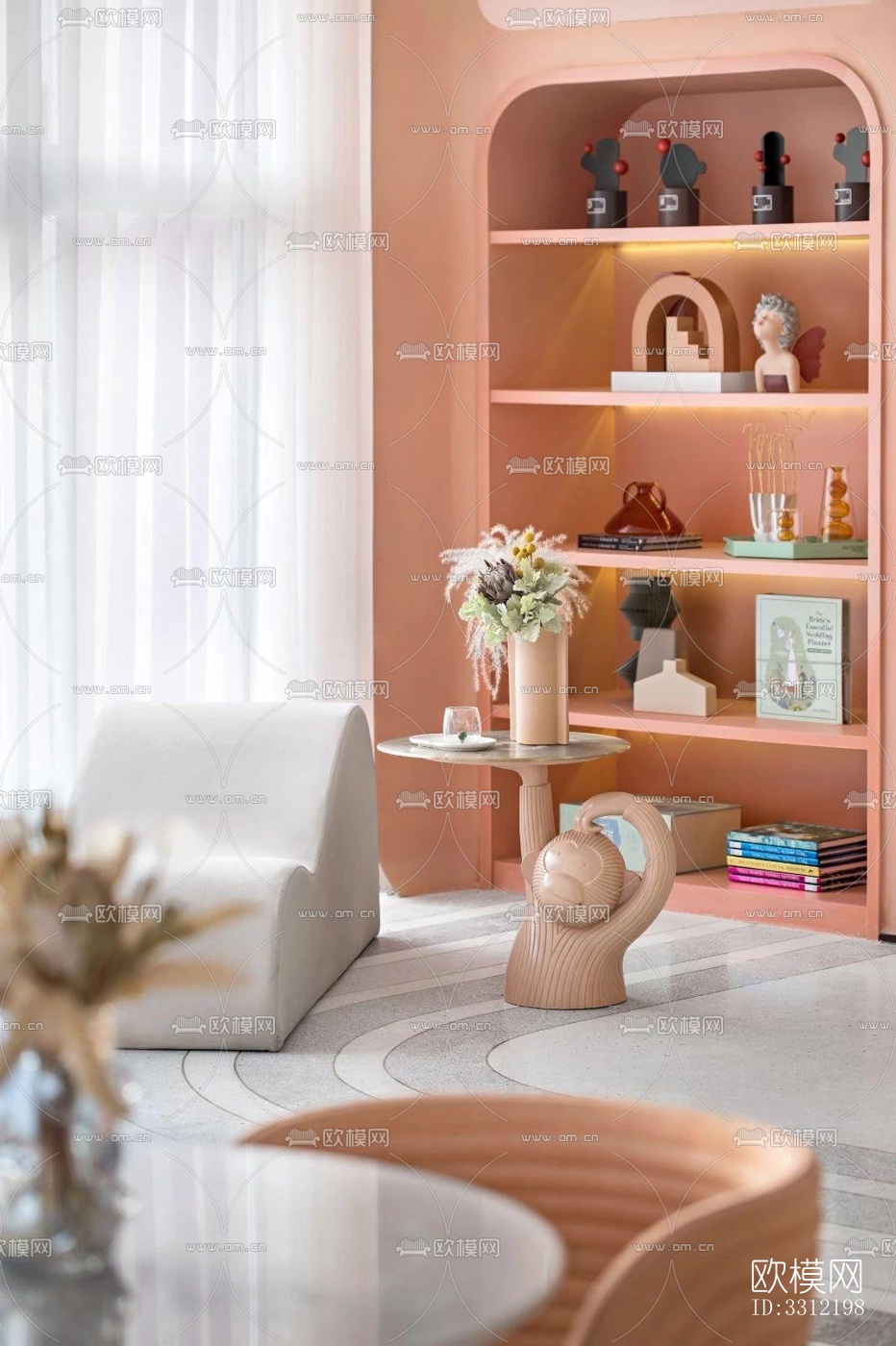 现代幼儿园效果图下载（渲染图8）