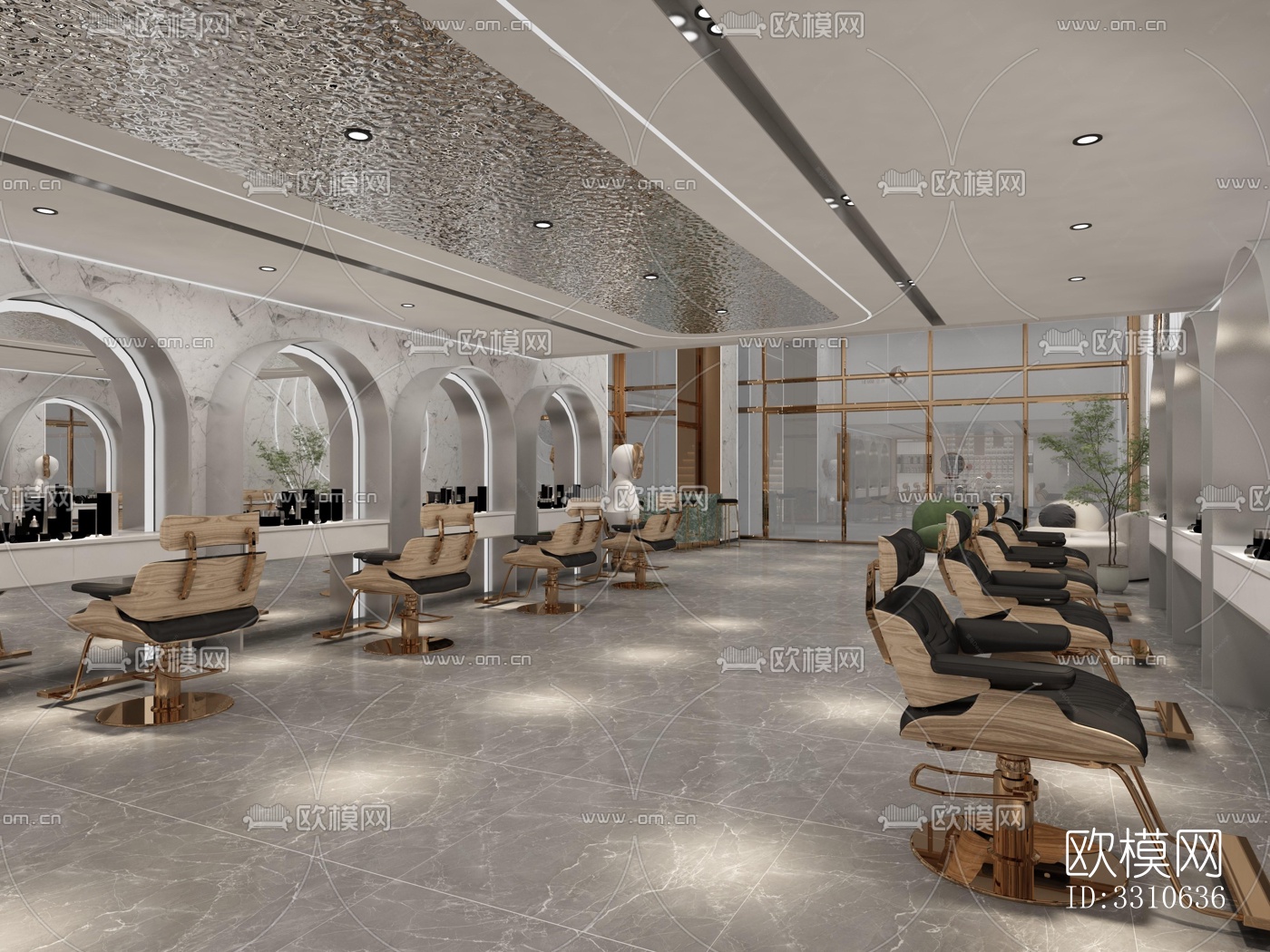 现代零售店铺效果图下载（渲染图2）