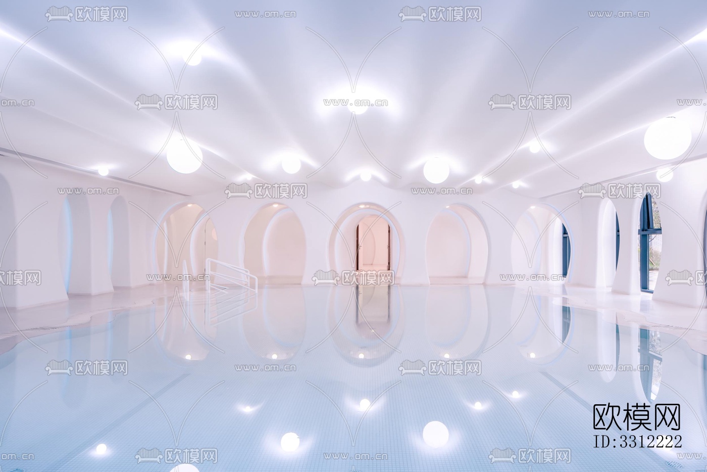 现代幼儿园效果图下载（渲染图9）