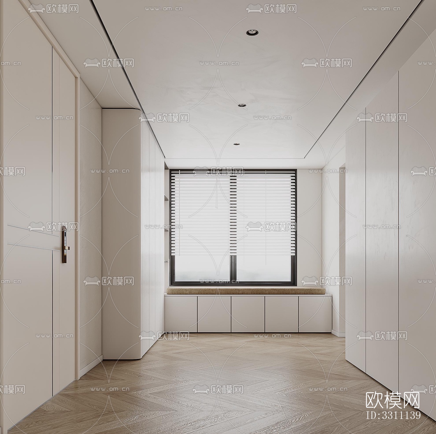 现代客餐厅效果图下载（渲染图6）