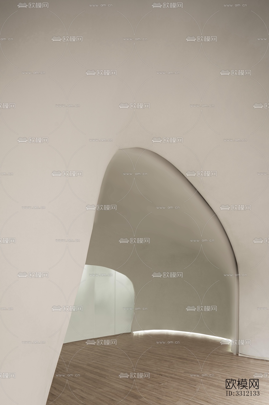 现代学校效果图下载（渲染图1）