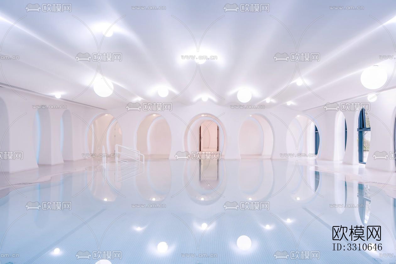 现代儿童游乐效果图下载（渲染图6）