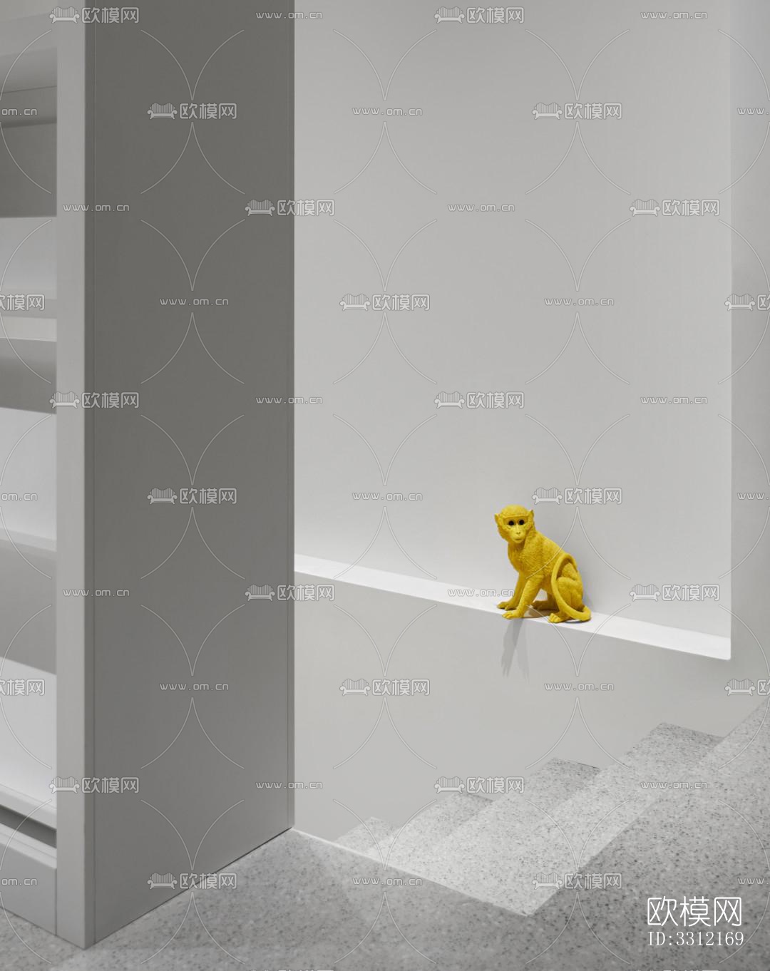 现代学校效果图下载（渲染图12）