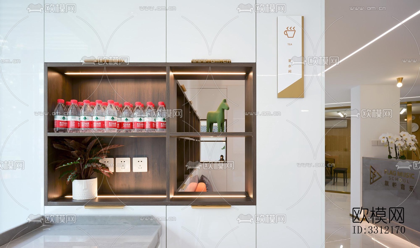 现代学校效果图下载（渲染图14）