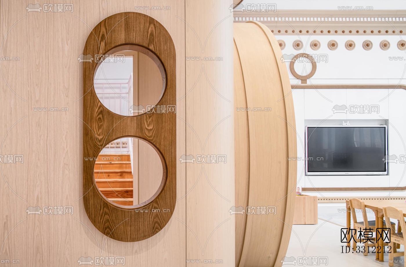 现代幼儿园效果图下载（渲染图6）