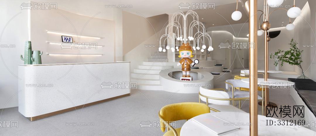 现代学校效果图下载（渲染图8）