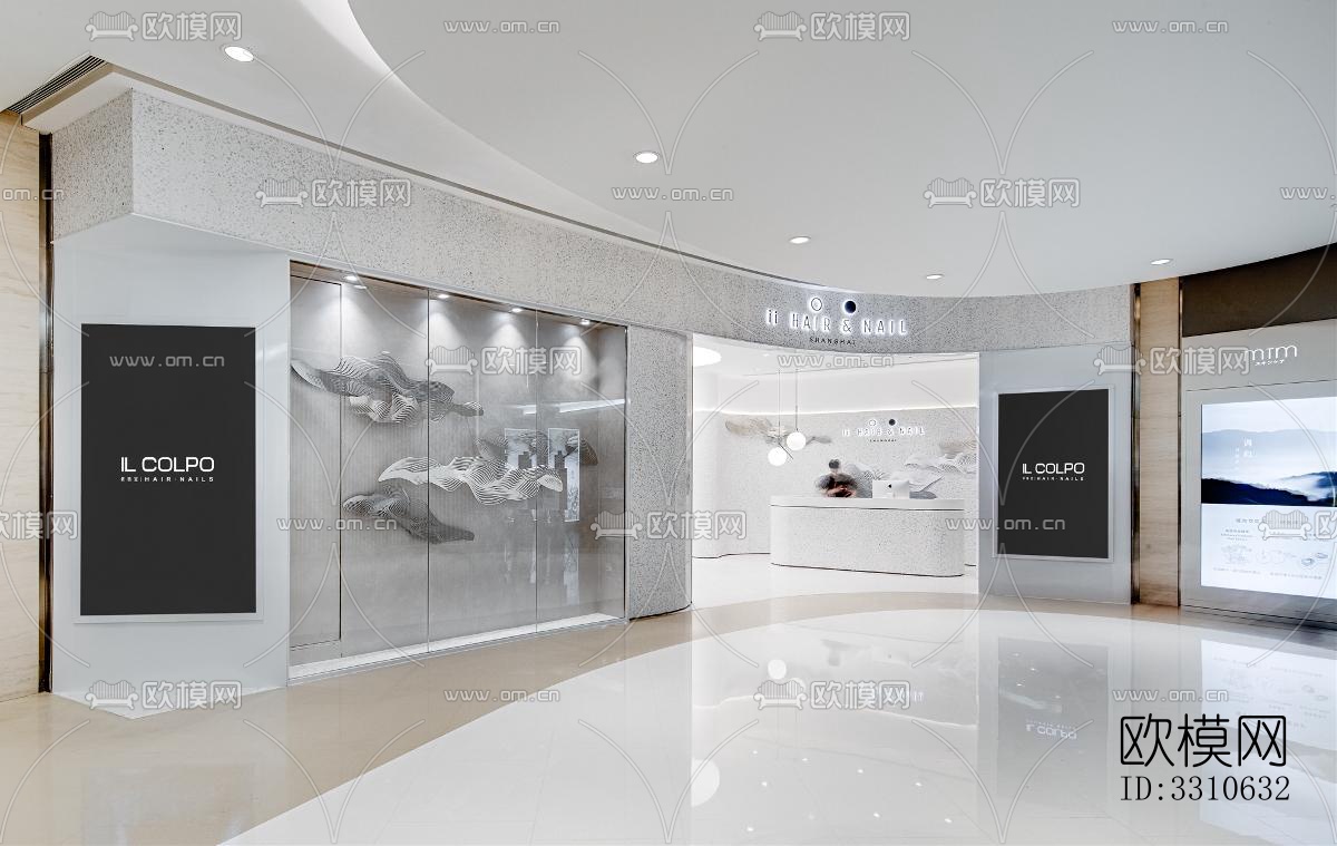 现代零售店铺效果图下载（渲染图1）