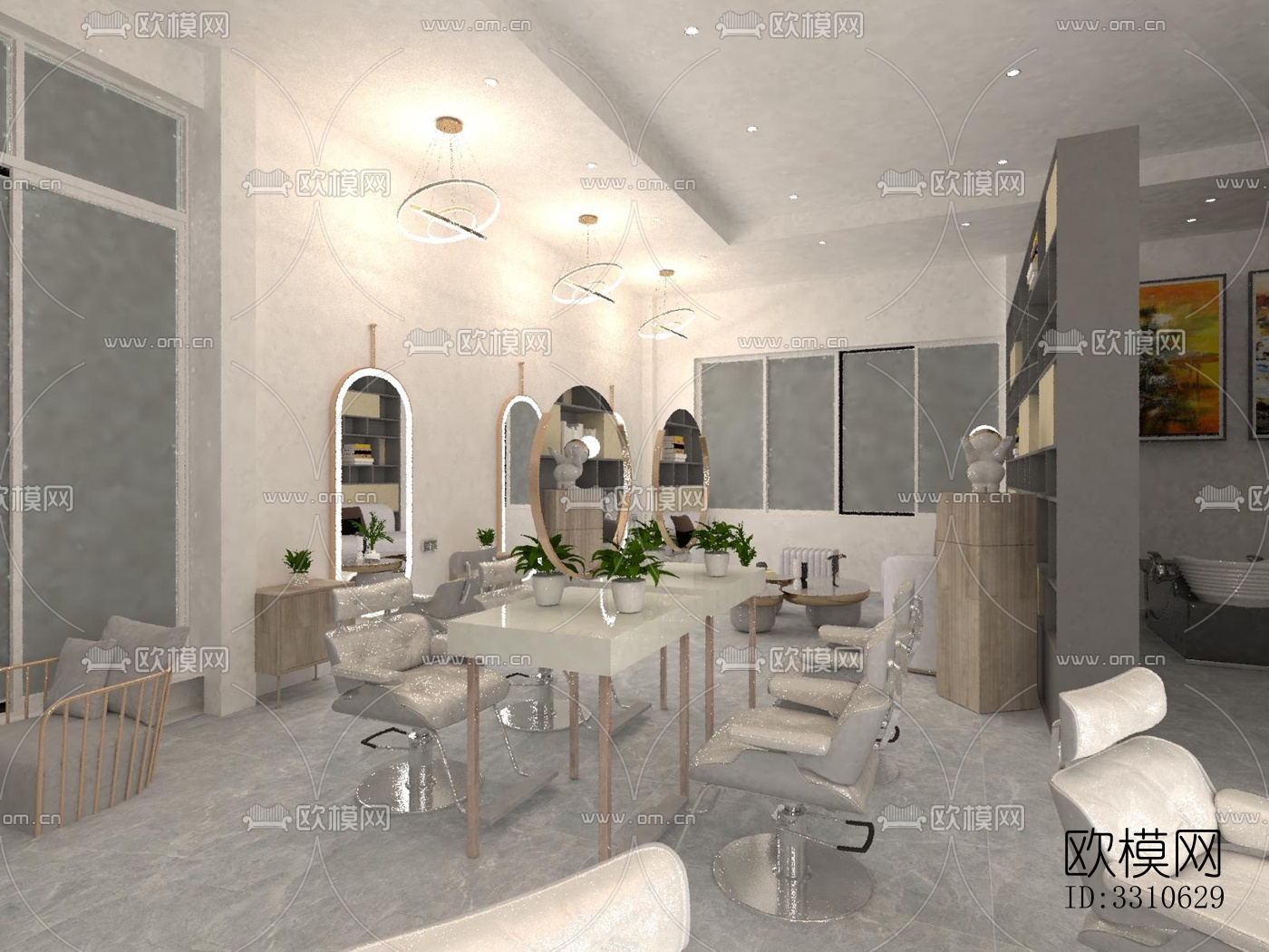 现代零售店铺效果图下载（渲染图2）