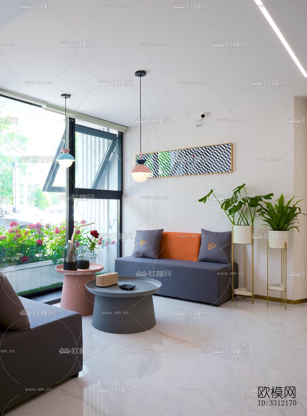 现代学校效果图下载（渲染图15）