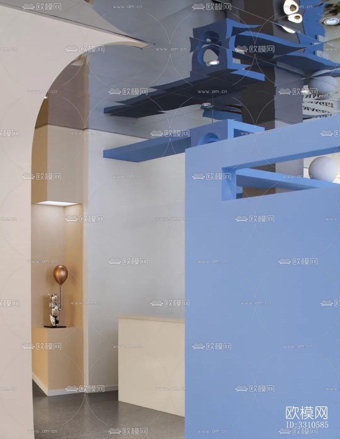 现代零售店铺效果图下载（渲染图1）