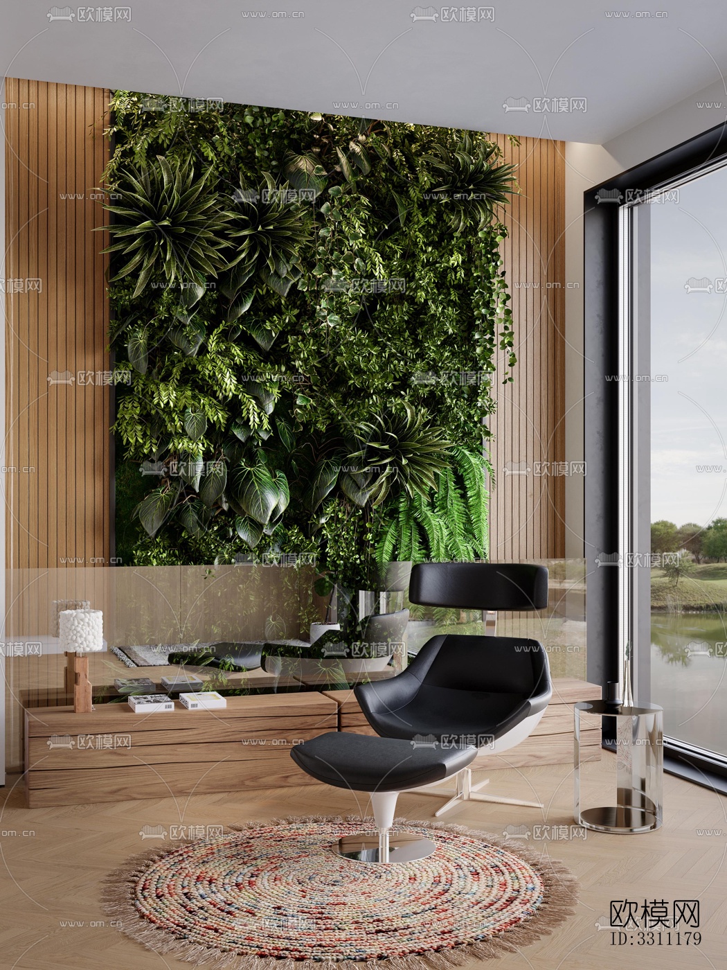 现代客餐厅效果图下载（渲染图10）